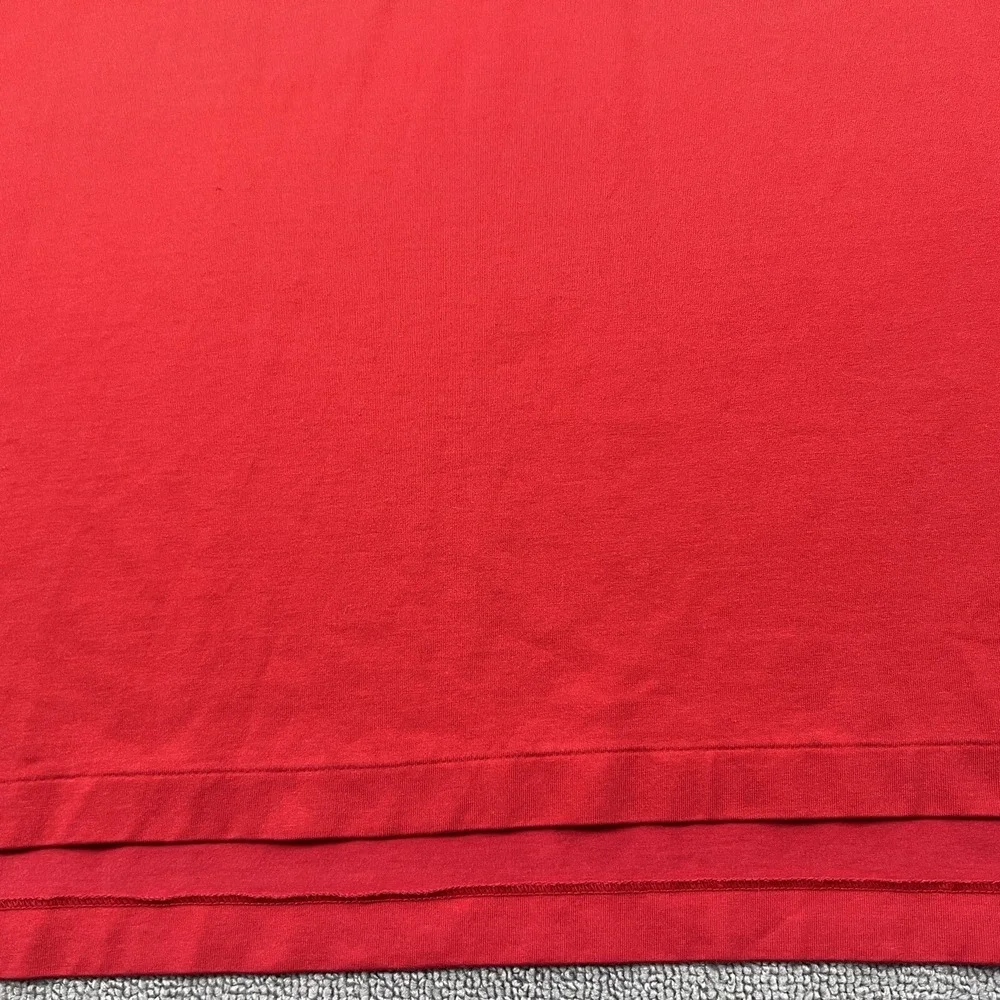 Ralph Lauren Polo Shirt Adult Large Red Big Pony Golf Golfing Casual Preppy Mens